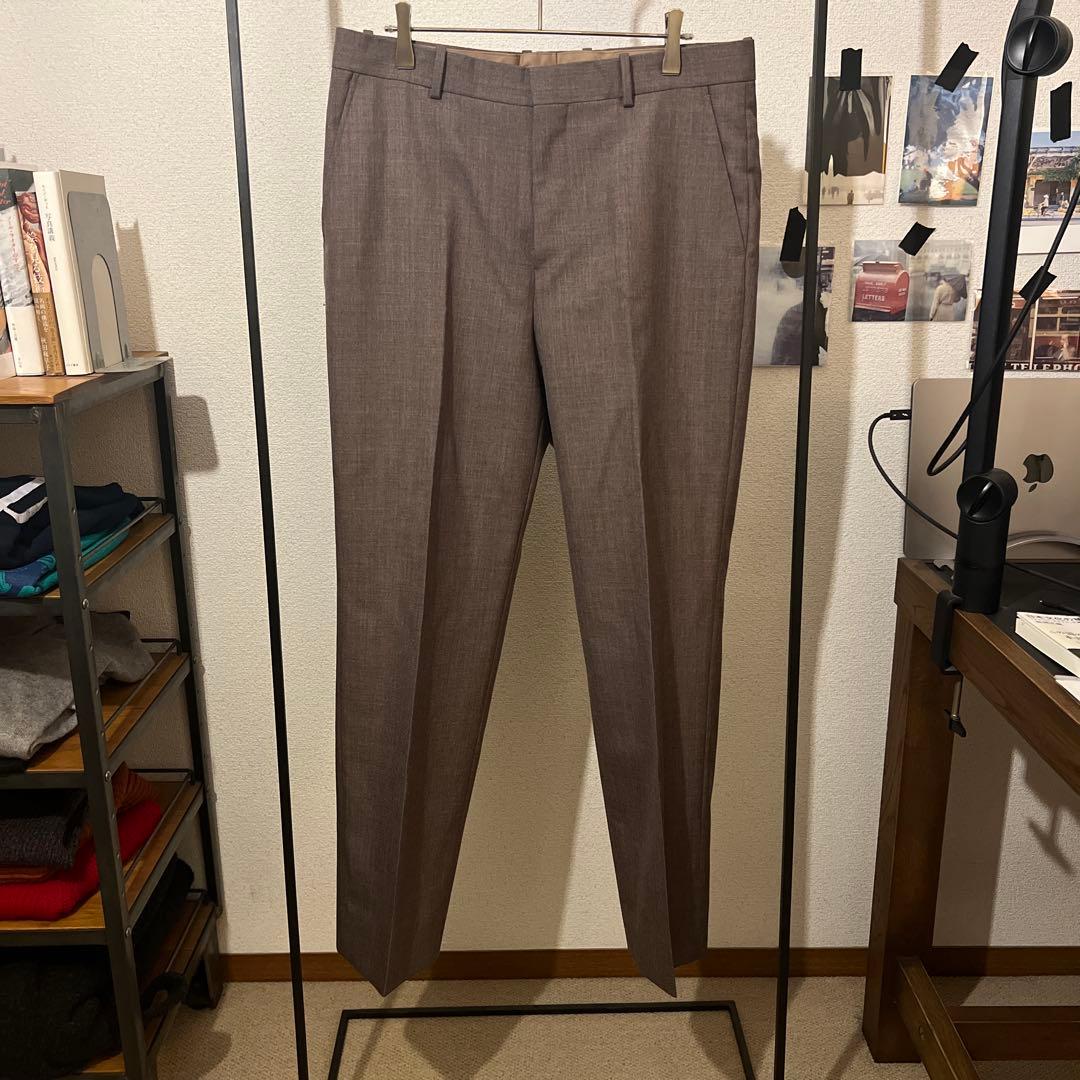 AURALEE オーラリー BLUEFACED WOOL SLACKS サイズ4
