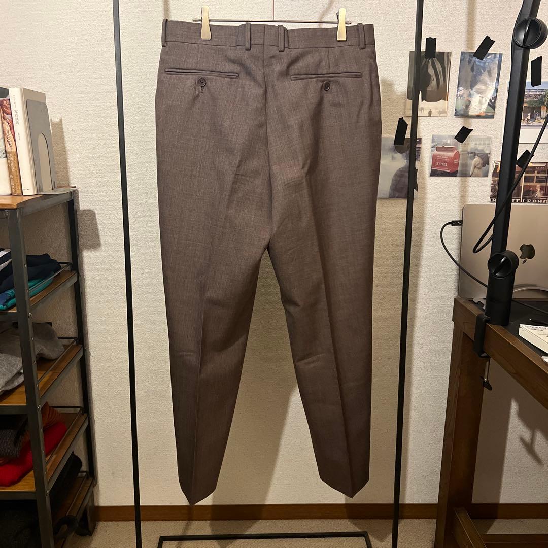 AURALEE オーラリー BLUEFACED WOOL SLACKS サイズ4