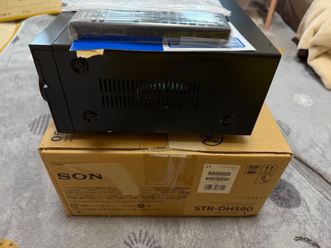 【新品未使用】SONY STR-DH590 マルチチャンネルインテグレートアンプ