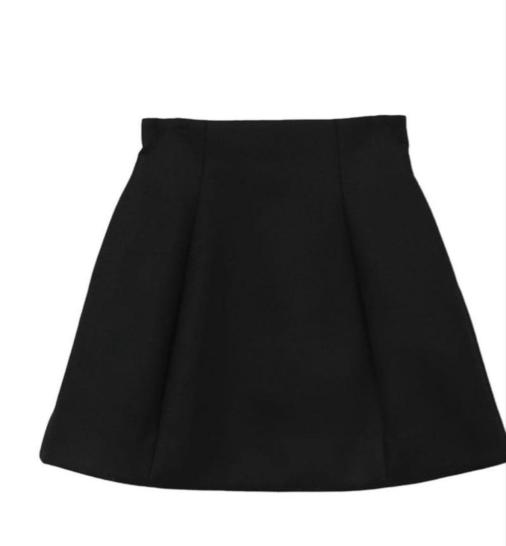 CLANE CONSTRUCTIVE MINISKIRT ブラック　サイズ1