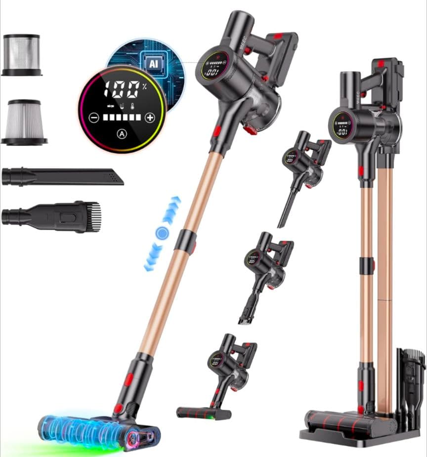 70 掃除機 コードレス軽量 サイクロン式 スティッククリーナー 伸縮型パイプ