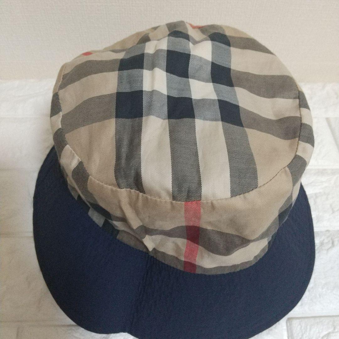 バーバリー ロンドン ハット リバーシブル ポケット付き