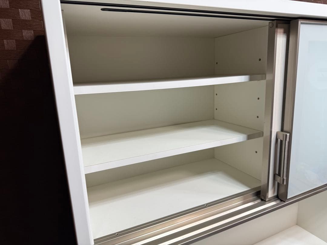 訳あり！ニトリ　キッチンボード120KB WH