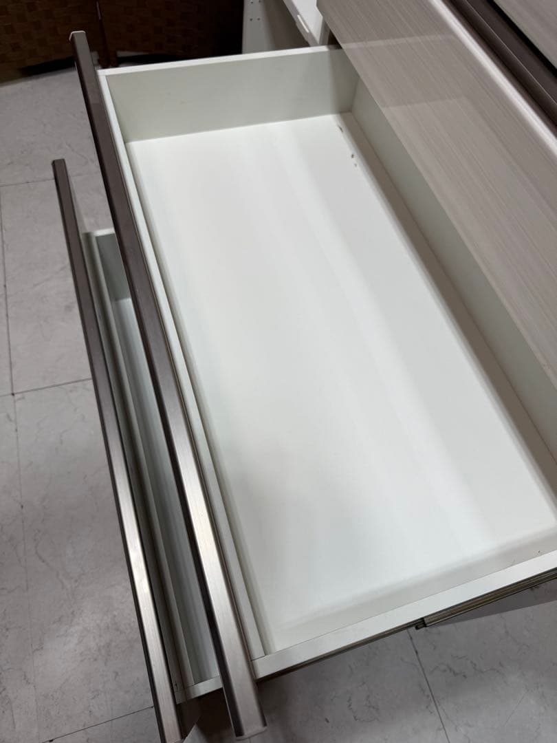 訳あり！ニトリ　キッチンボード120KB WH