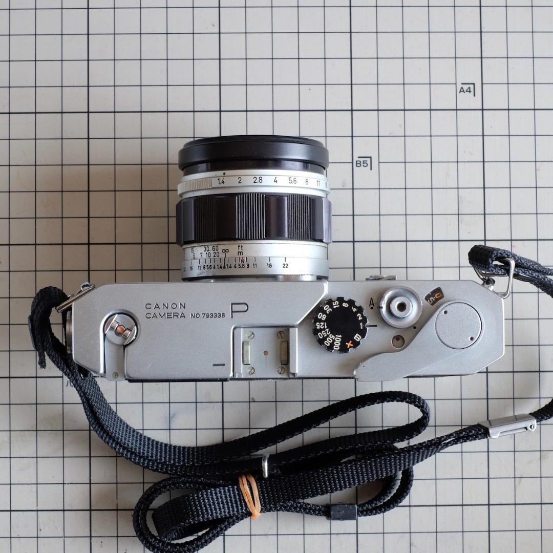 フィルムカメラ Canon P + FL 50mm f1.4 II