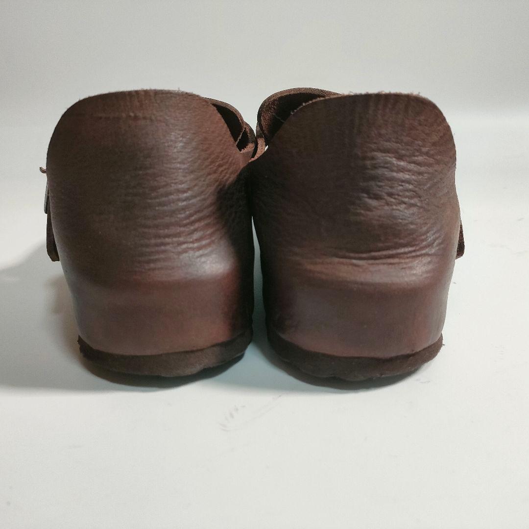 BIRKENSTOCK LONDON ロンドン レザー 39 ブラウン