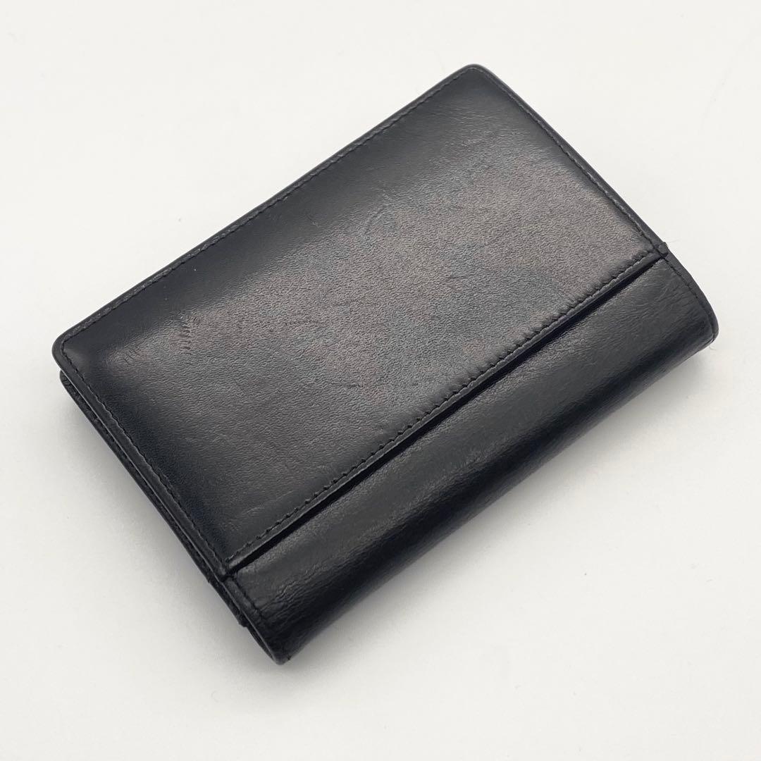 【良品】MONT BLANC・モンブラン・名刺入れ・カードケース・ブラック