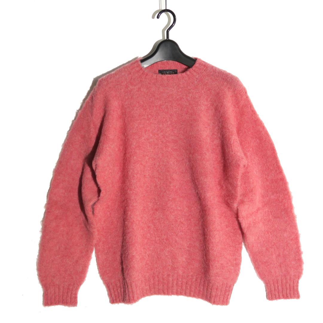 BEAMS PLUS シェットランドニット シャギー クルーネック プルオーバー