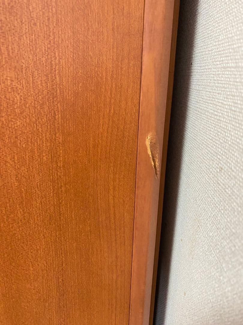 洋服タンス ミラー付き 天然木　洋タンス　箪笥　引き出し付き