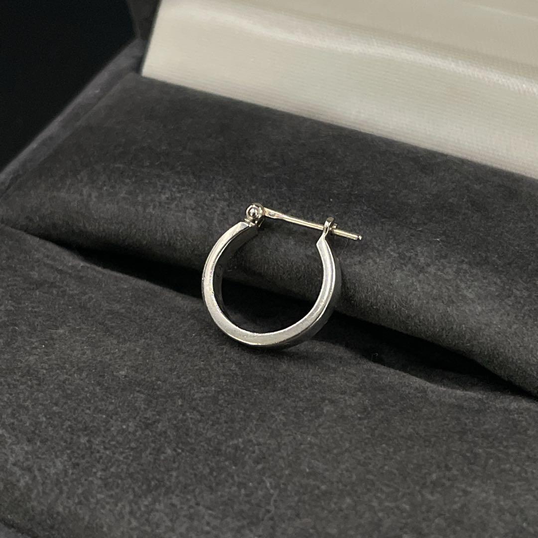 オールド　ティファニー フープピアス　シルバー アーカイブ　片耳　y2k 00s