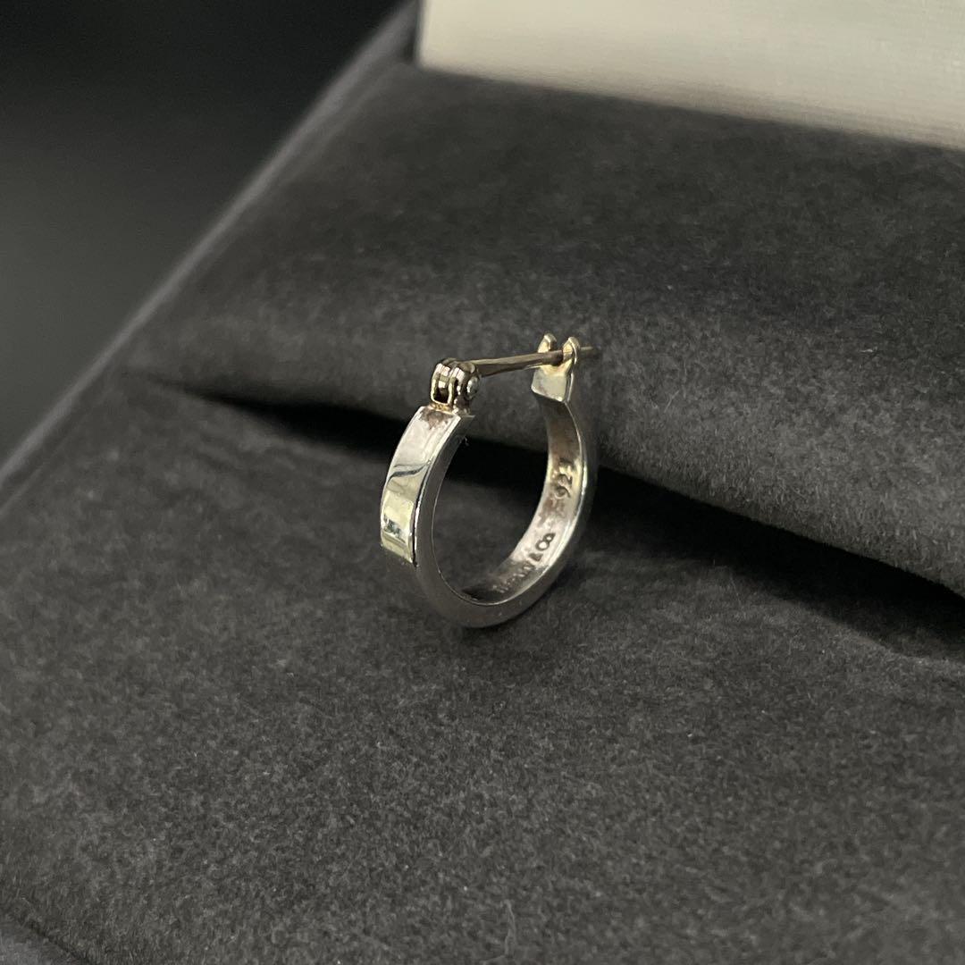 オールド　ティファニー フープピアス　シルバー アーカイブ　片耳　y2k 00s