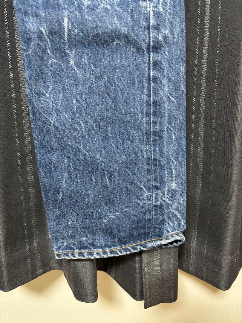 リーバイス501 66後期　ボタン裏6 w27L32