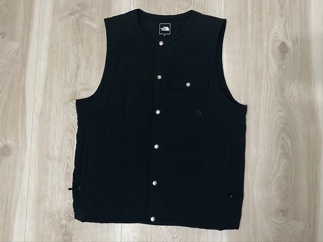 ノースフェイス　メドウウォームベスト　ブラックＭ