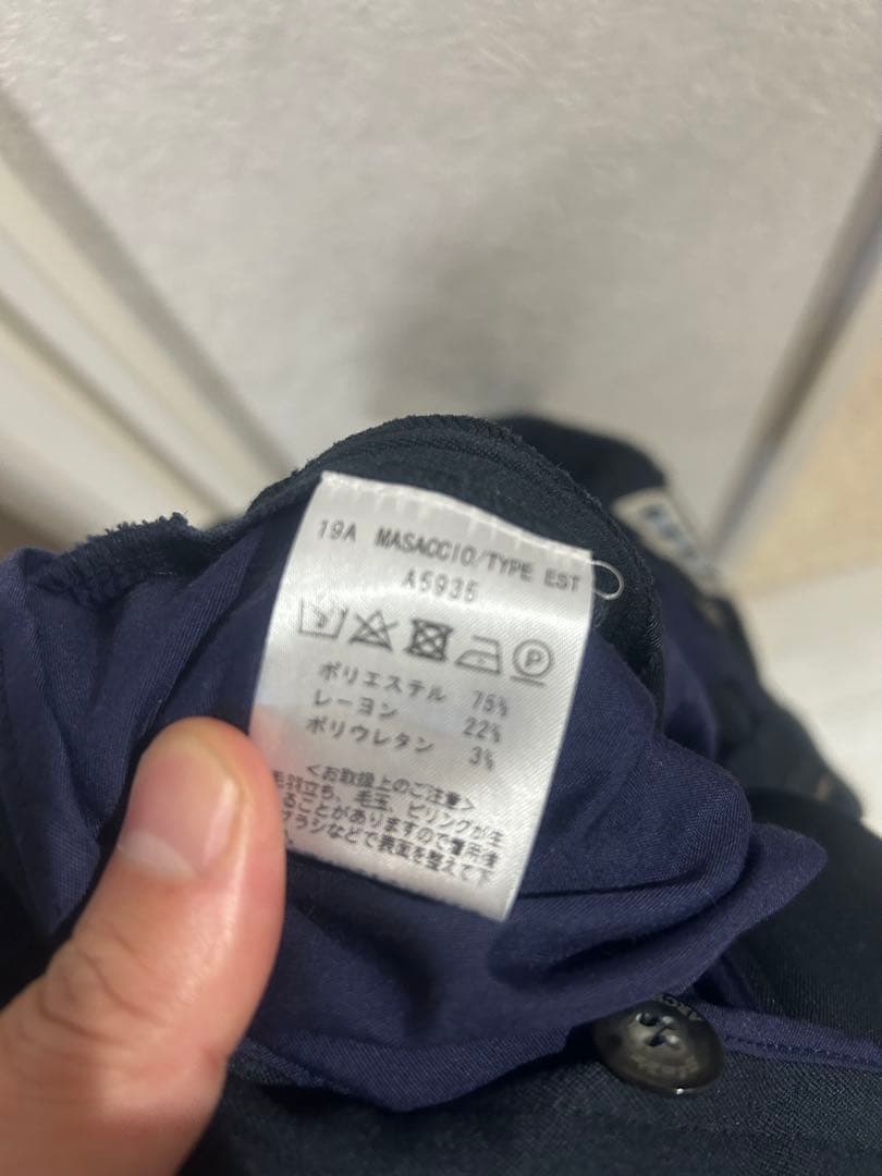 CUCITO IN FIRENZE ネイビー スラックス サイズ46