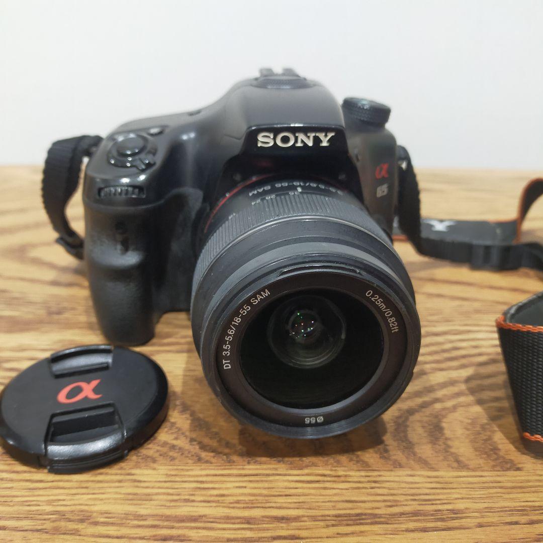 SONY α65 デジタル一眼レフ+レンズ 3.5-5.6/18-55 SAM