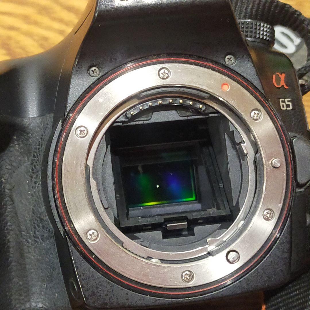 SONY α65 デジタル一眼レフ+レンズ 3.5-5.6/18-55 SAM