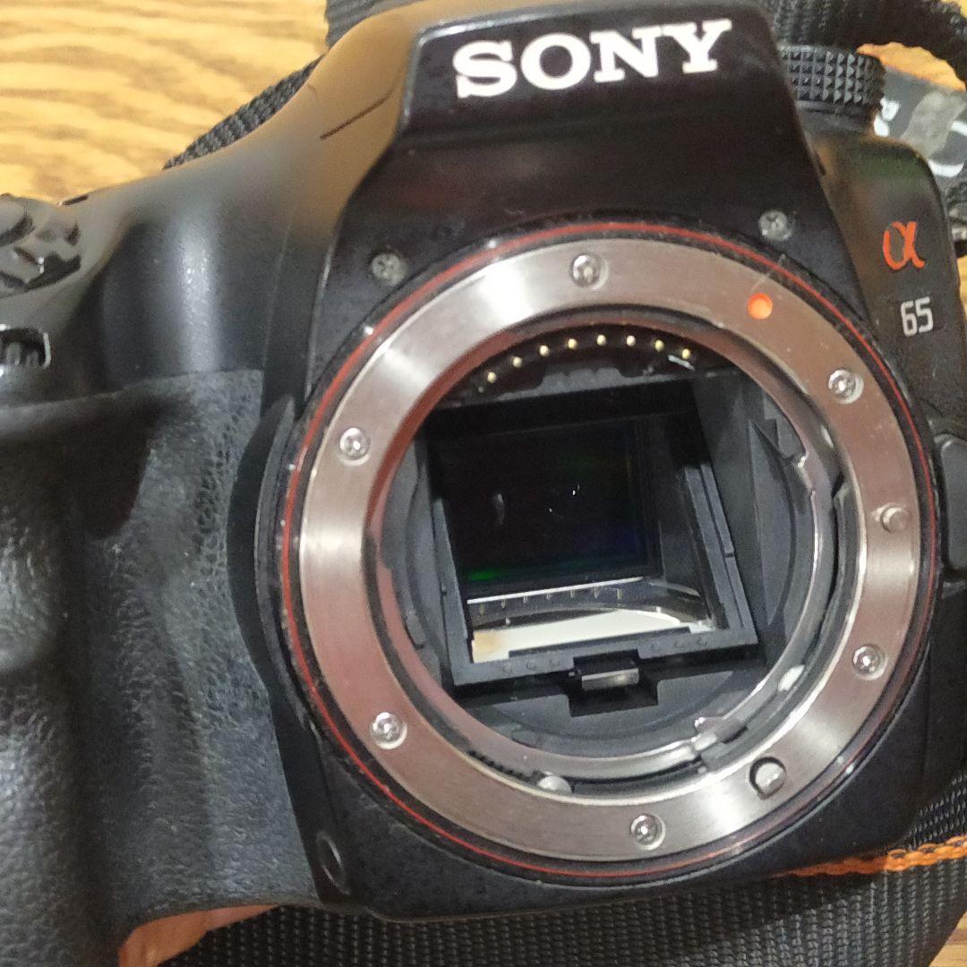 SONY α65 デジタル一眼レフ+レンズ 3.5-5.6/18-55 SAM