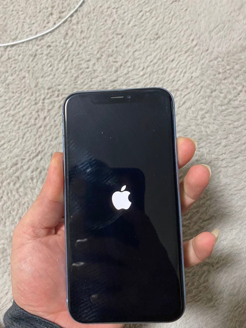 iPhone XR 128GB ブルー SIMフリー ジャンク