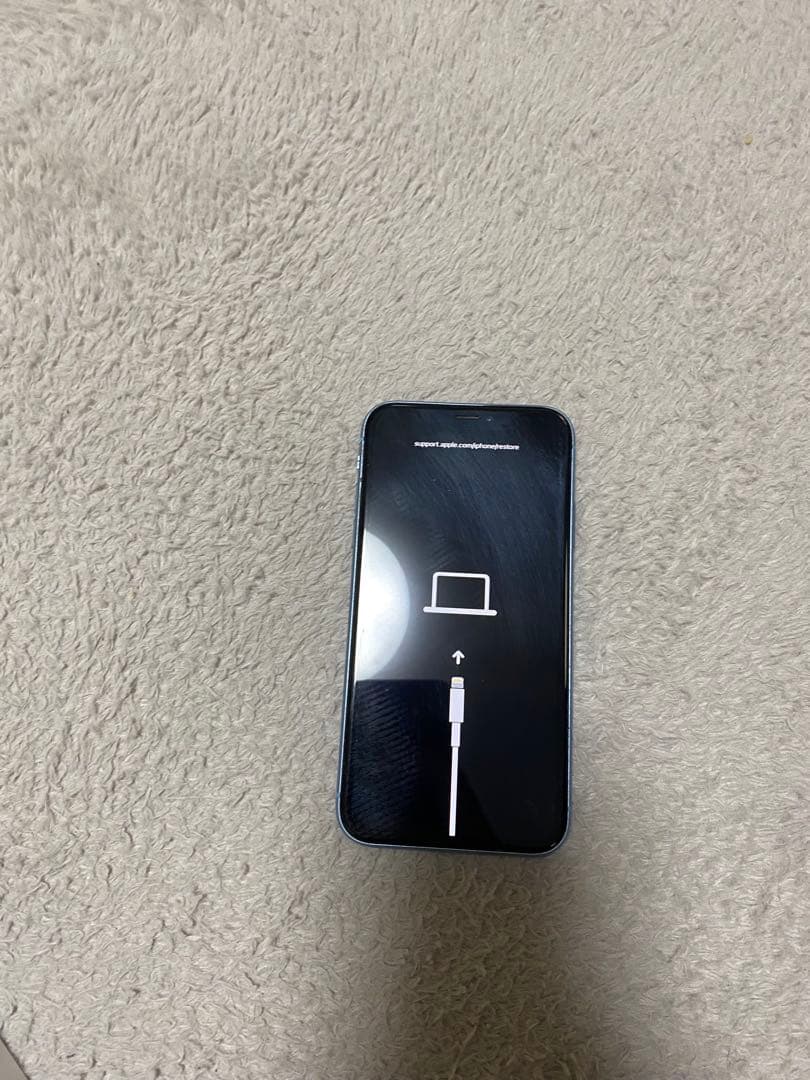 iPhone XR 128GB ブルー SIMフリー ジャンク