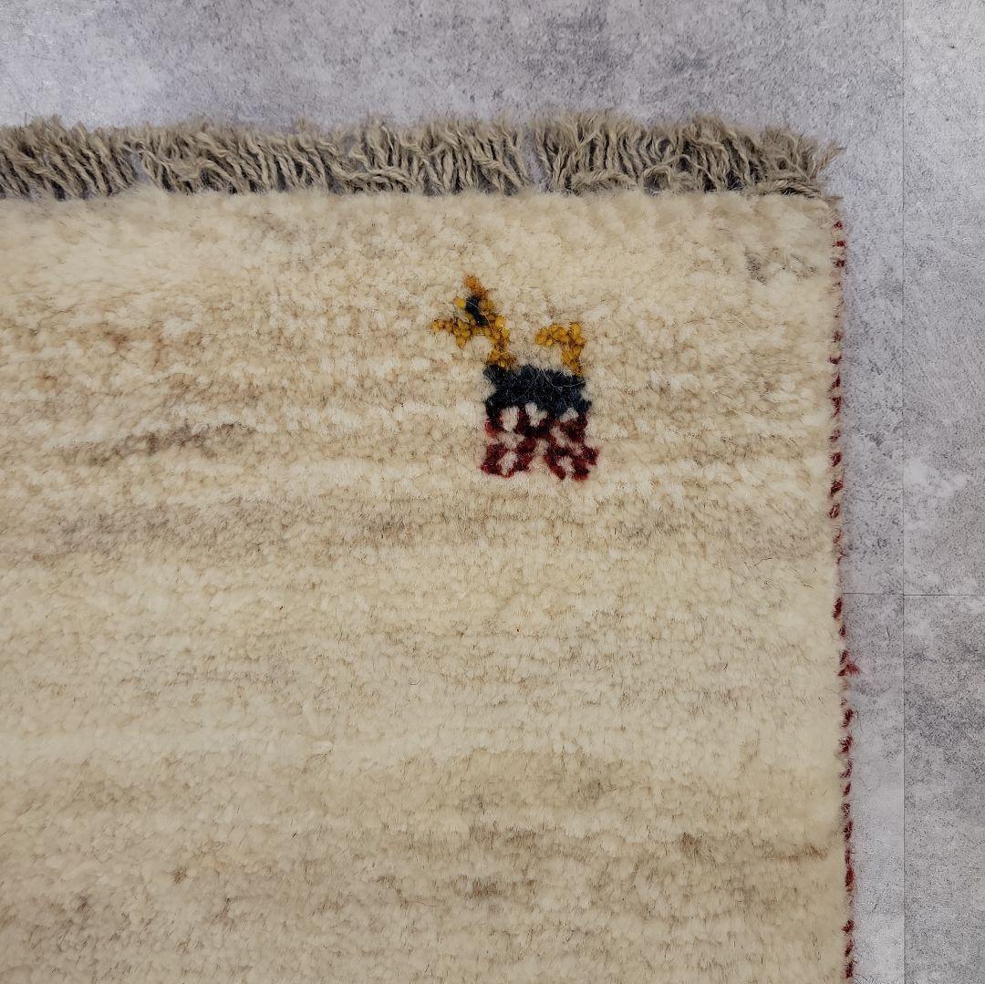 39x56cm ギャッベ・玄関マット(172）じゅうたん・ラグ・バス・キッチン