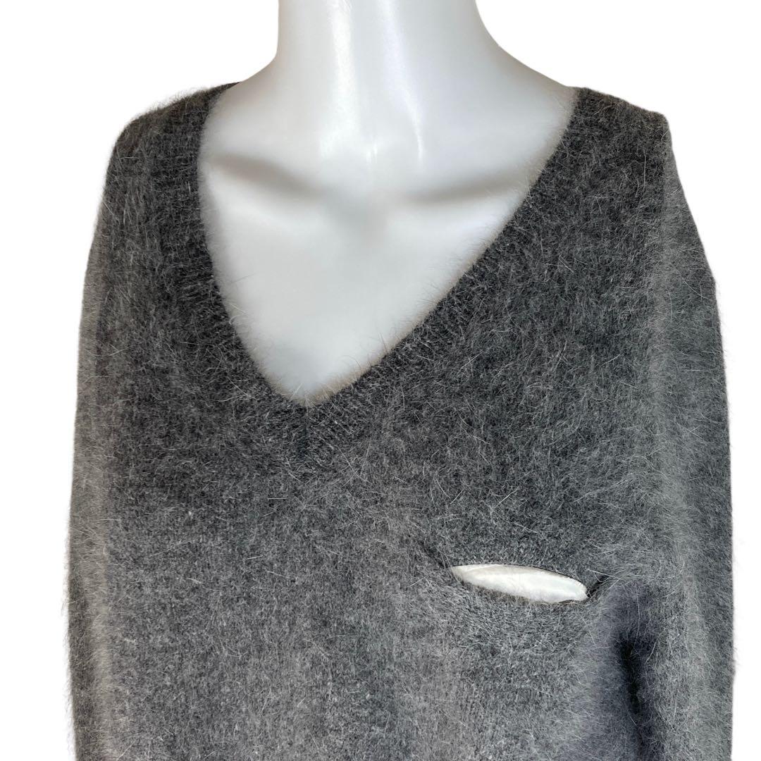 あかあかsacai luck サカイラック ニット　チュニック　アンゴラ