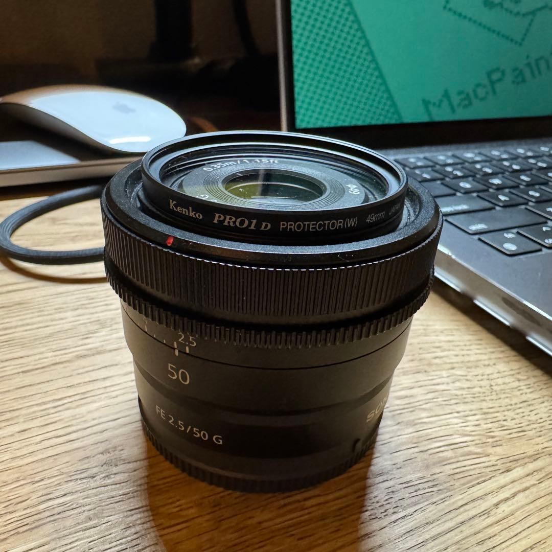 Sony 50mm F2.5 Gレンズ SEL50F25G