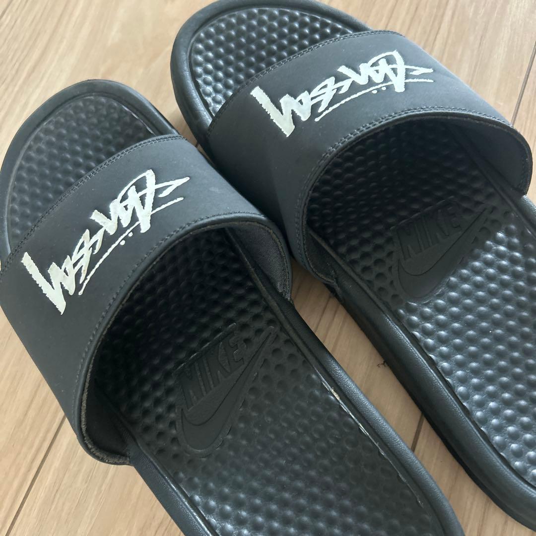 Stussy Nike ブラック サンダル