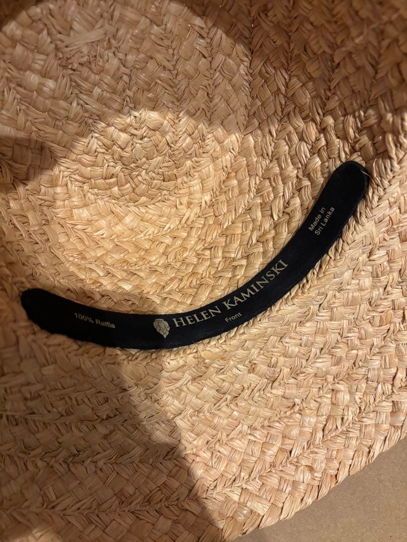 美品　ヘレンカミンスキー HELEN KAMINSKI 麦わら帽子