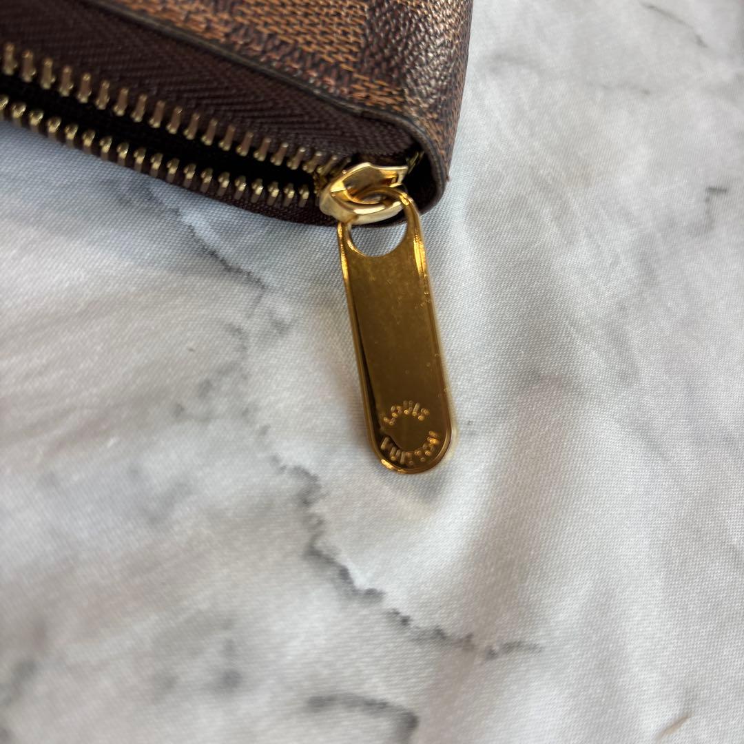 LOUIS VUITTON ダミエ ジッピー長財布