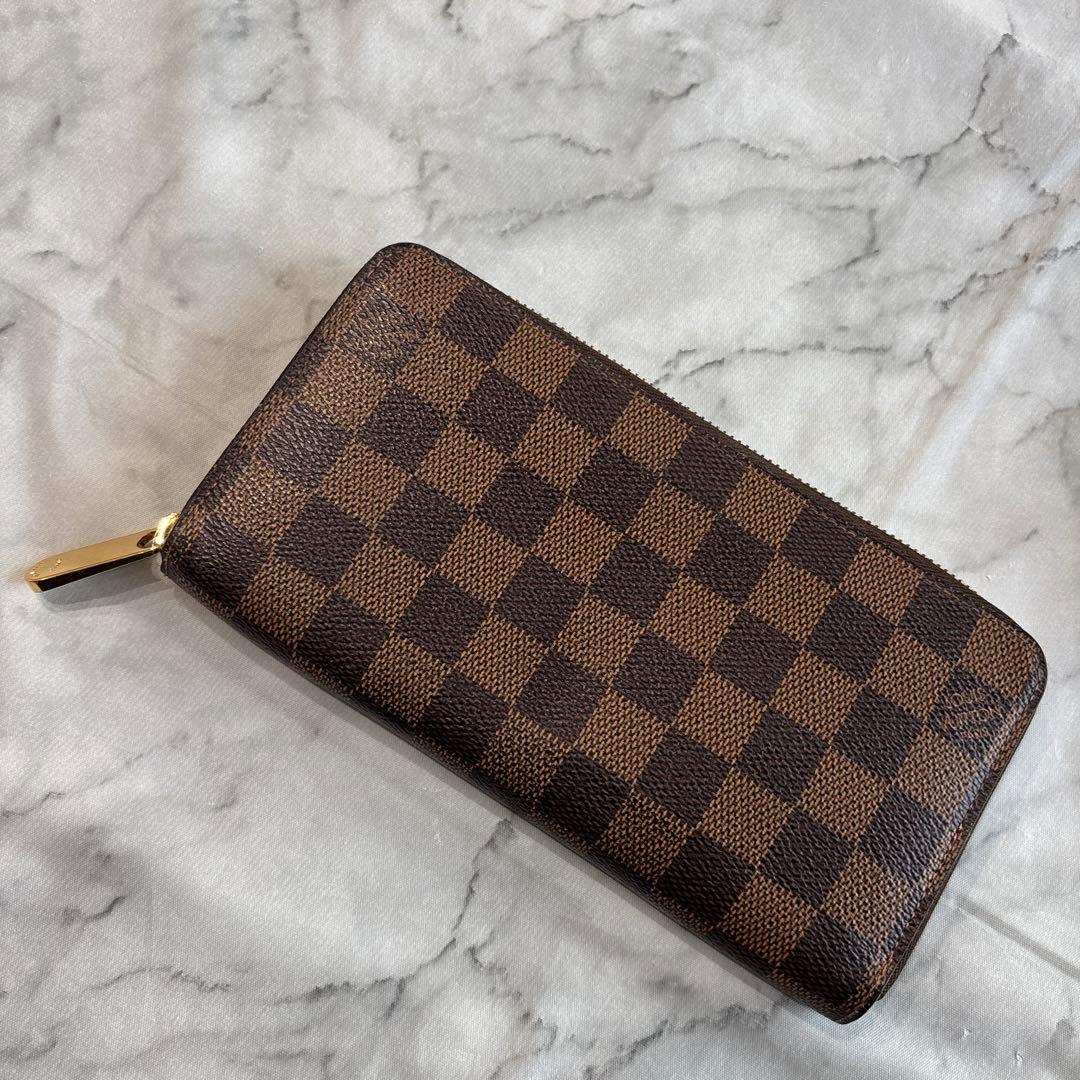LOUIS VUITTON ダミエ ジッピー長財布