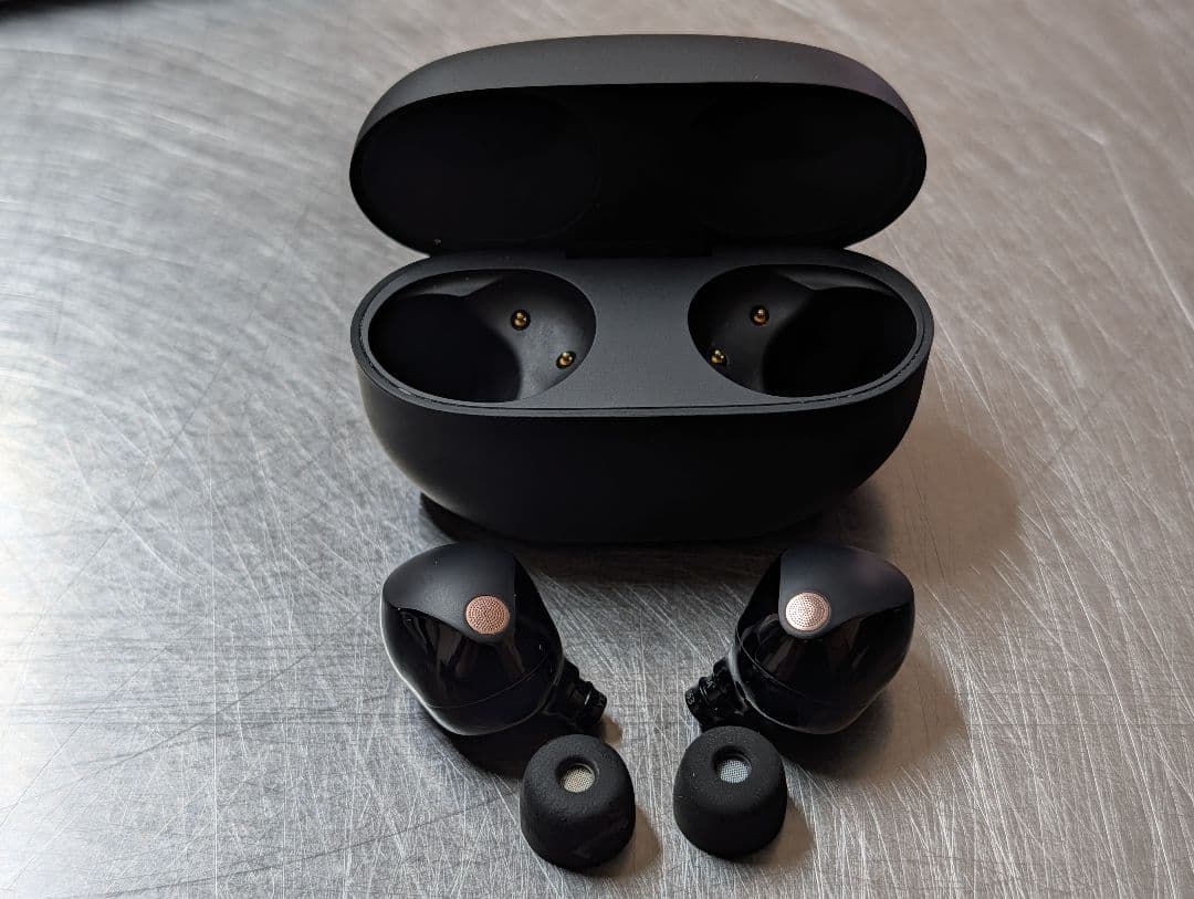 ソニー WF-1000XM5 ブラック 付属品完備 ワイヤレスイヤホン SONY