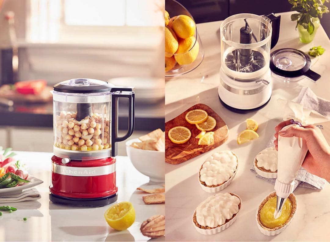 Kitchen Aid キッチンエイド フードプロセッサー白②