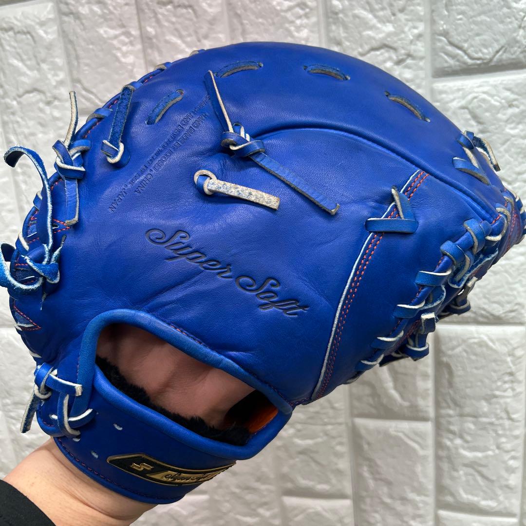 【美品】野球 グローブ 一般 軟式 ファーストミット SSK