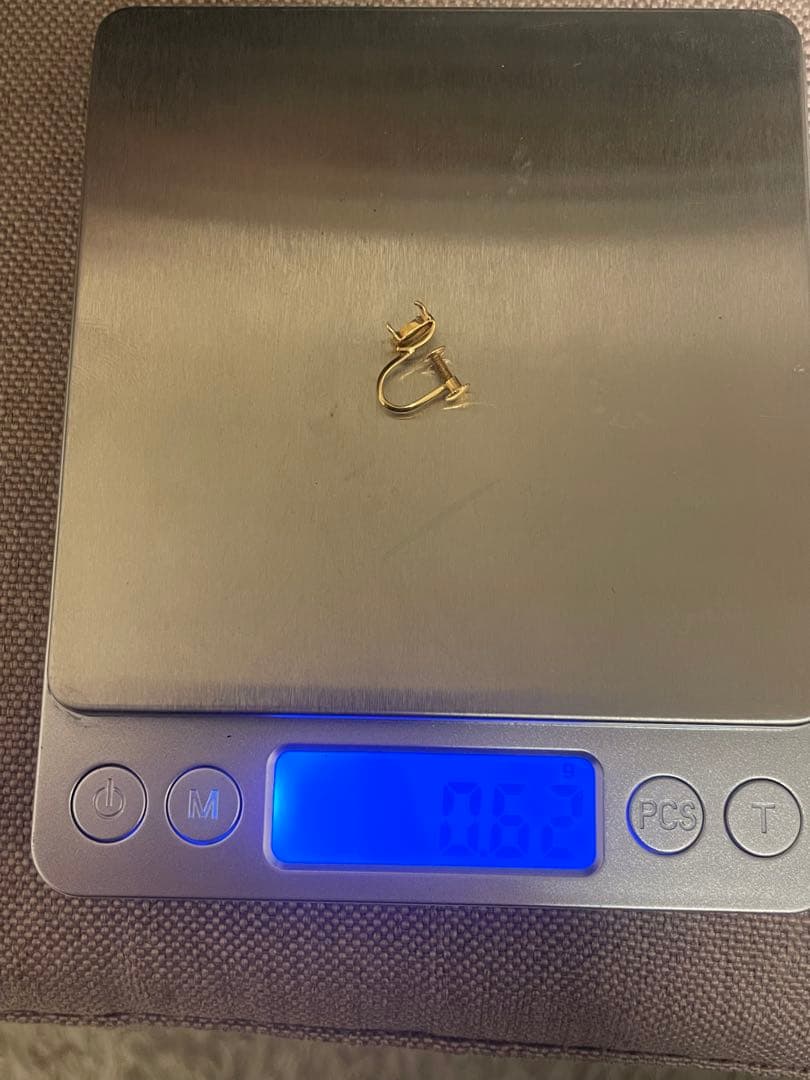 k18イヤリング　片方のみ　0.6g