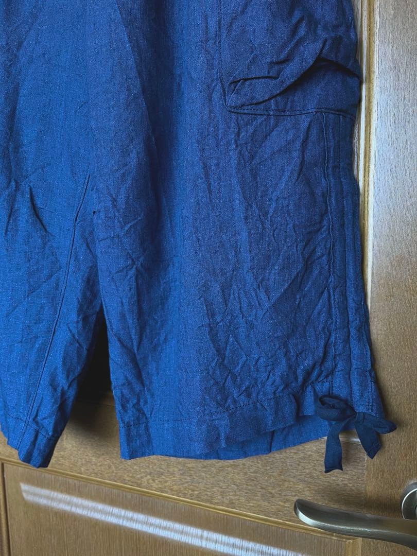 Vlas Blomme クロップドカーゴパンツ