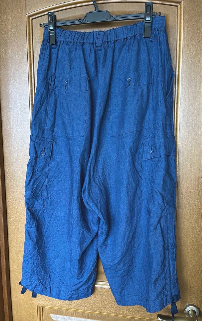 Vlas Blomme クロップドカーゴパンツ