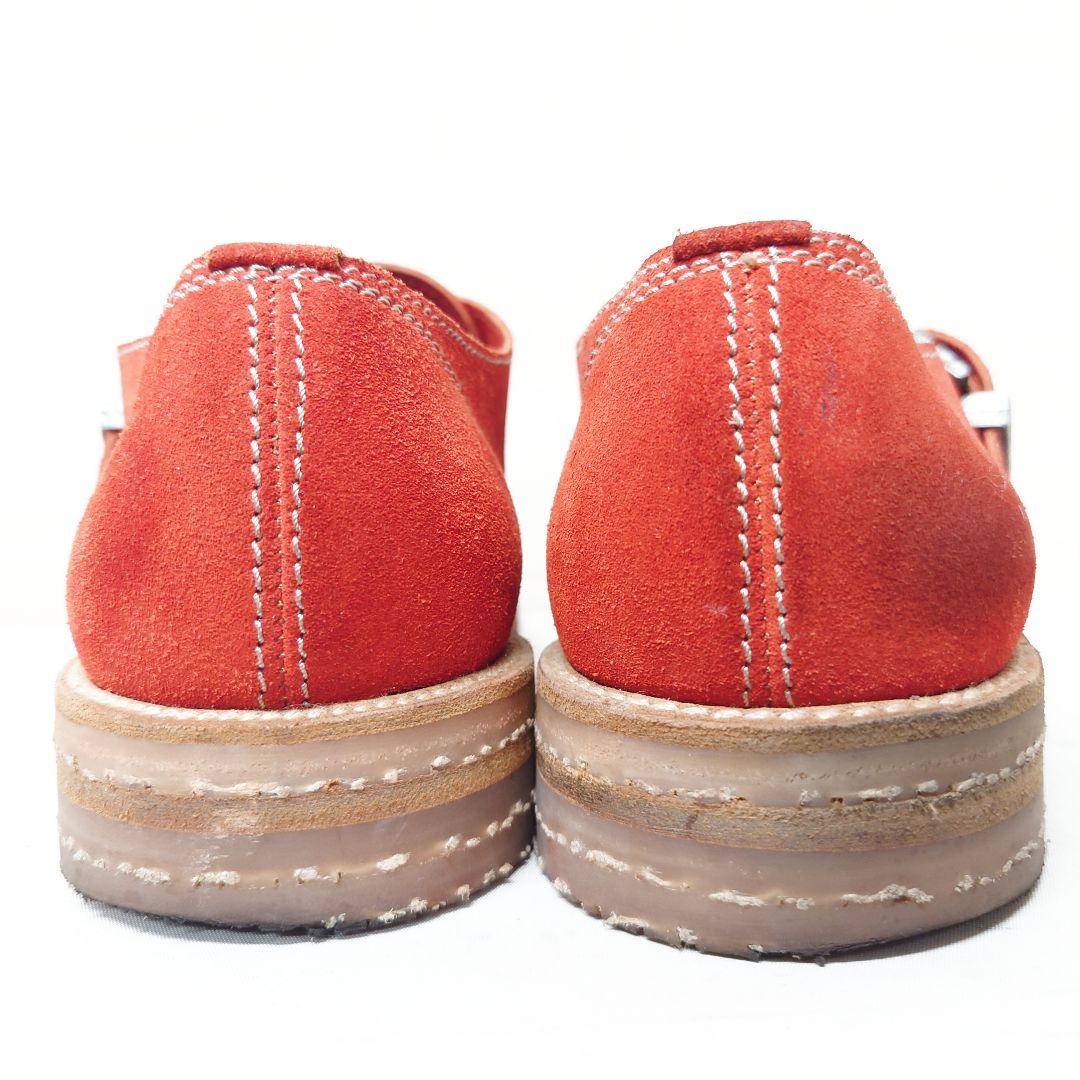 アルベルトガルディアーニ◇イタリア製スエードレザーシューズ バックル付き