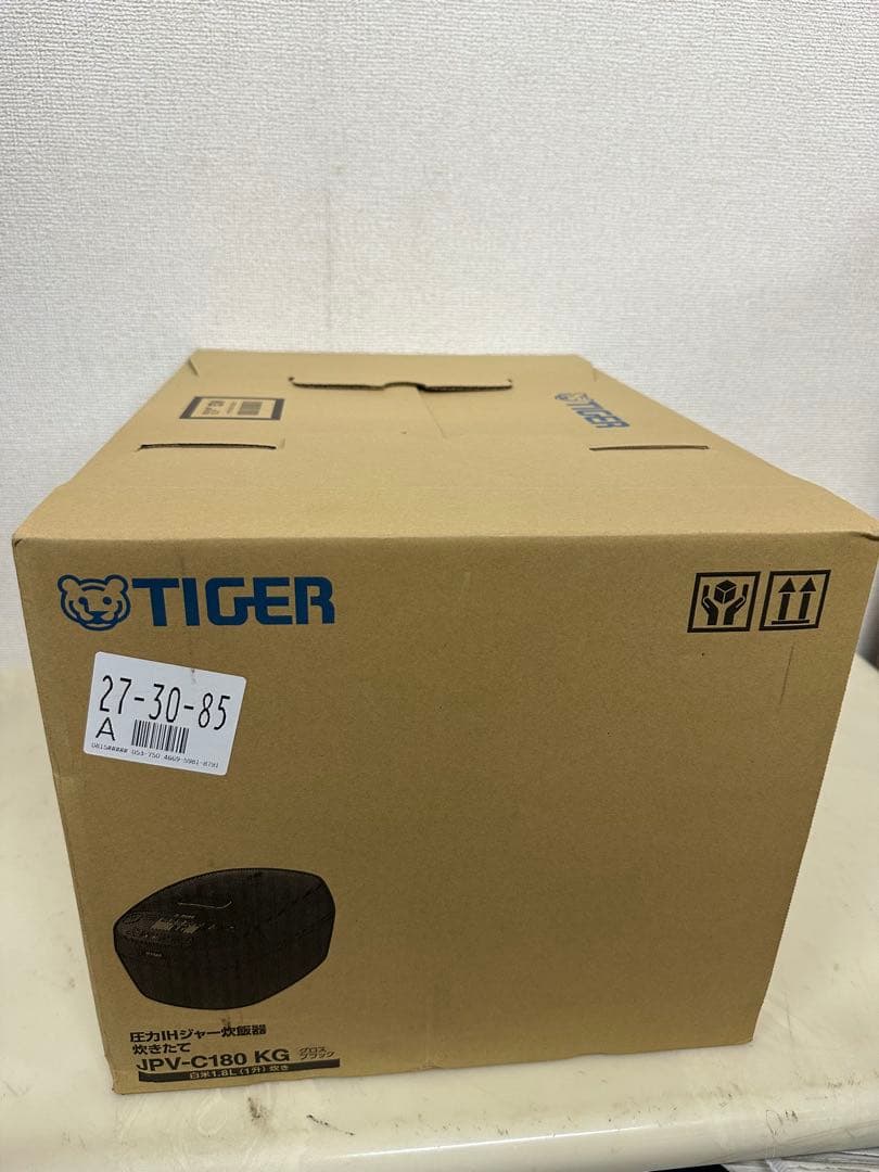 秋様　新品未開封！　JPV-C180 TIGER 圧力IHジャー炊飯器　1升