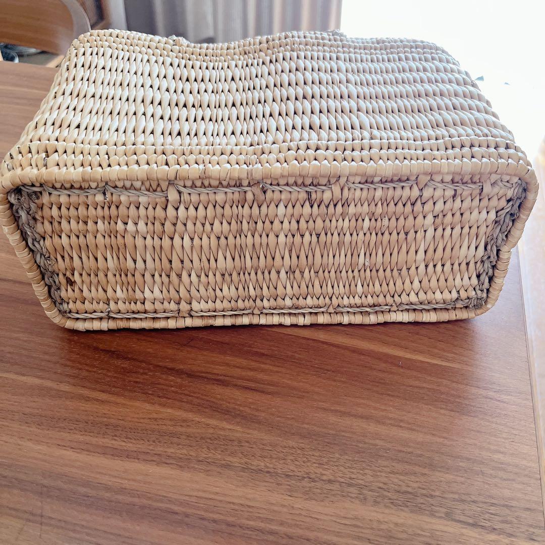 ワランワヤン　カゴバッグ　ミナペルホネンタンバリン　バッグインバッグ