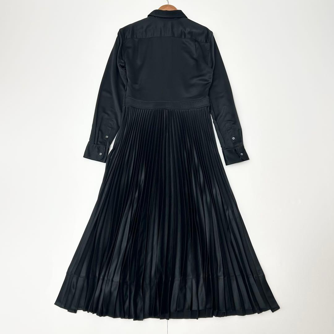 ラルフローレン　プリーツワンピース　ブラック　6