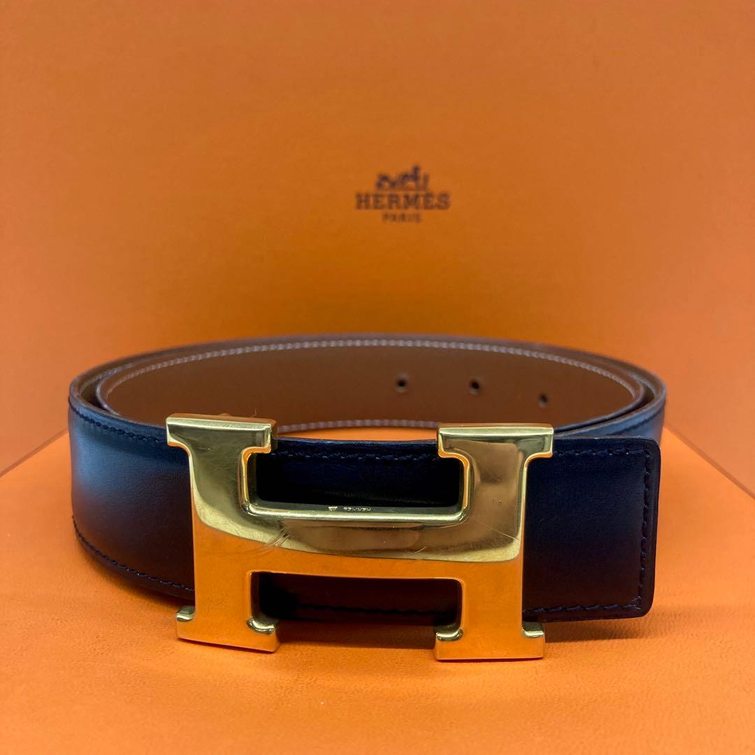 ✨極美品✨箱付 エルメス ベルトバックル コンスタンス&リバーシブルベルト ⭐︎