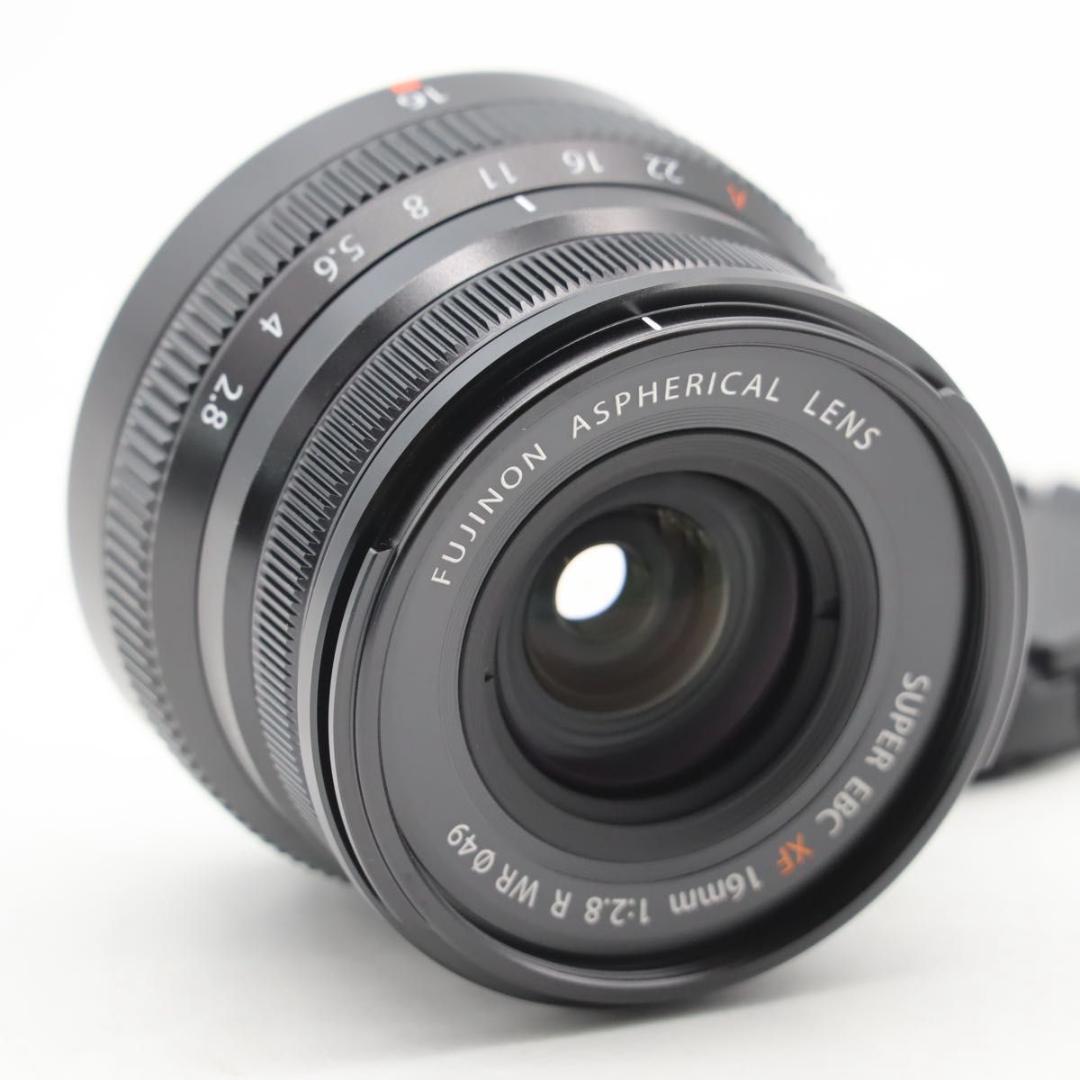 FUJIFILM フジノン XF16mm F2.8 R WR ブラック