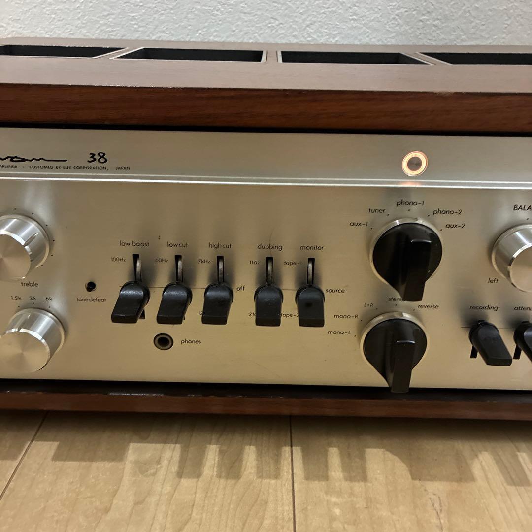 LUXMAN/ラックスマン LX38 真空管プリメインアンプ　動作良好です