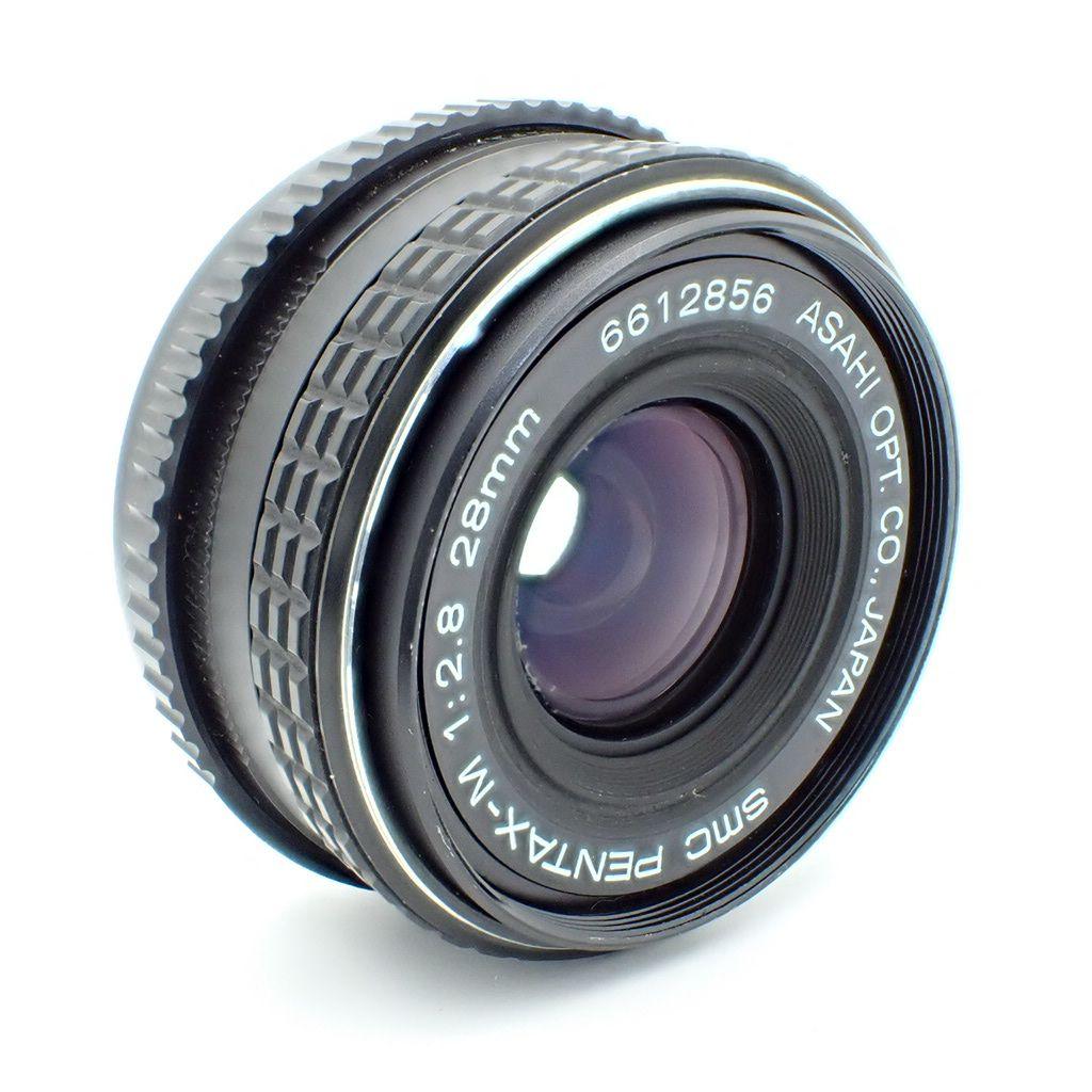 【動作確認済】SMC PENTAX-M 28mm f2.8 純正付属品付き