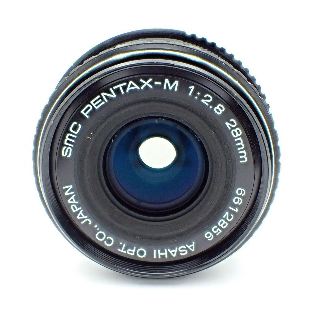 【動作確認済】SMC PENTAX-M 28mm f2.8 純正付属品付き