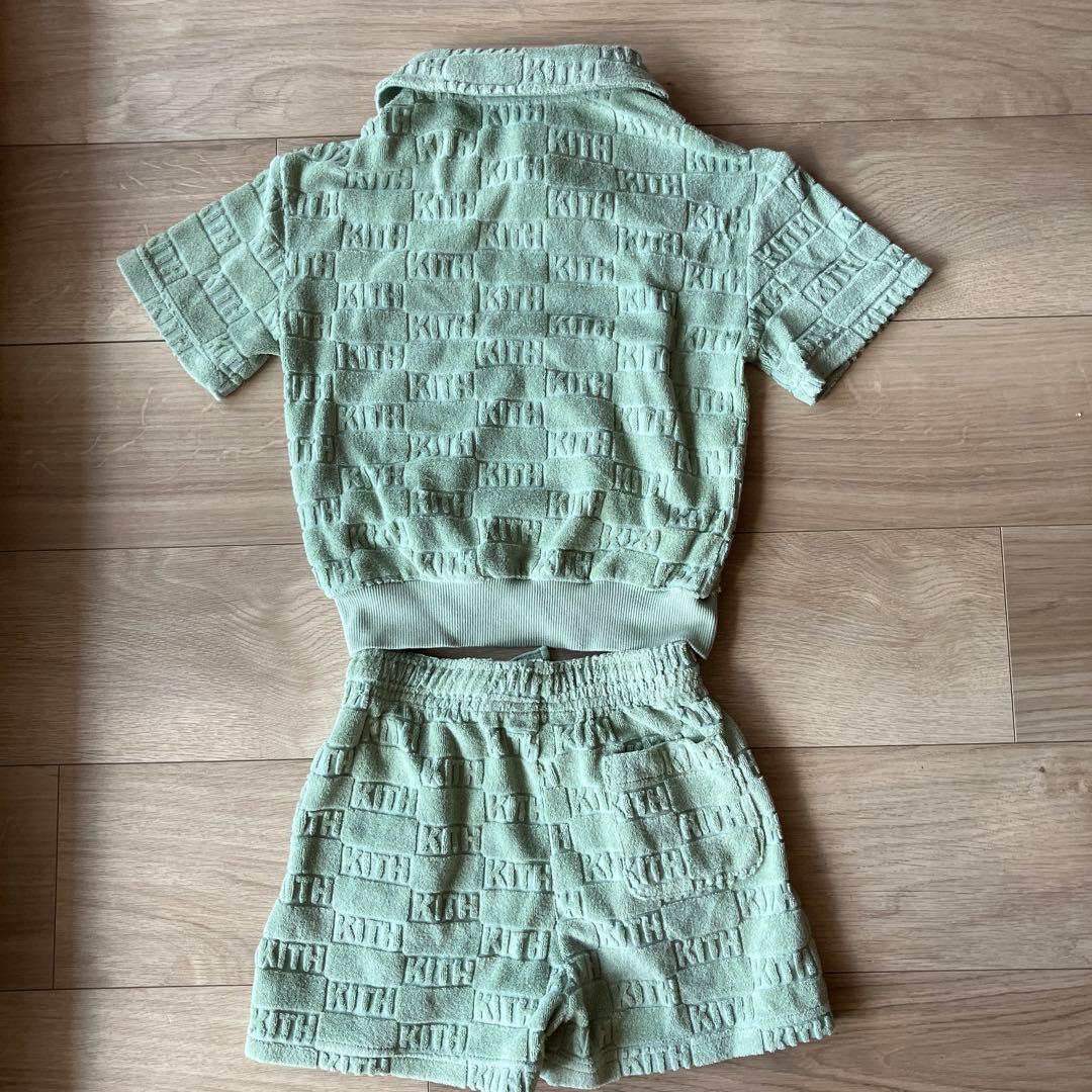 KITH ミントグリーン ショートパンツ上下セット　購入時(税込)25,960円