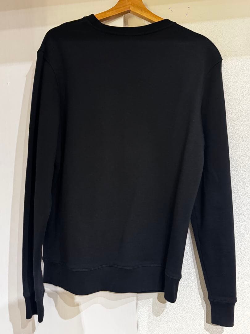 Loewe ブラック 刺繍ロゴ トレーナー