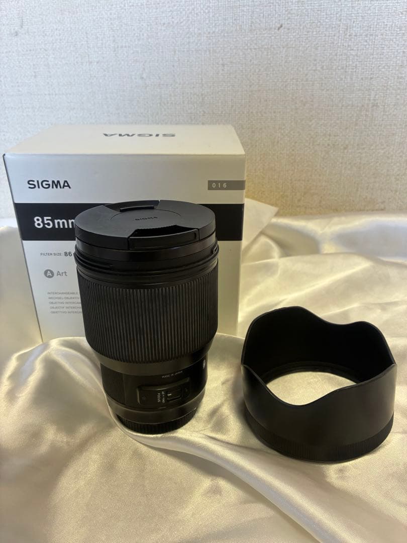 SIGMA 85mm F1.4 DG HSM Art Canon用／元箱あり