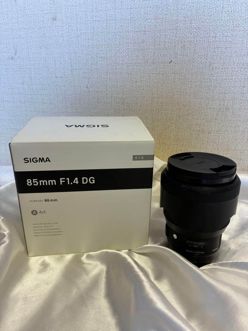 SIGMA 85mm F1.4 DG HSM Art Canon用／元箱あり