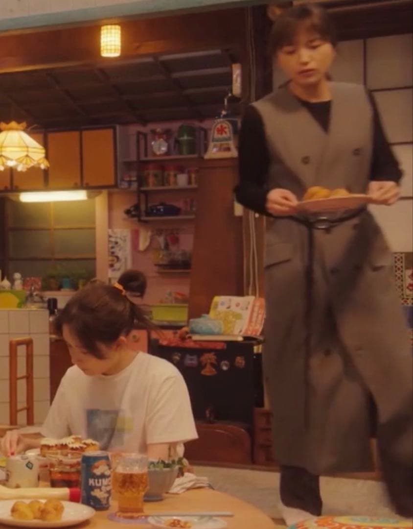 UJOH ウジョー ロングワンピース ベルト付 黒 M